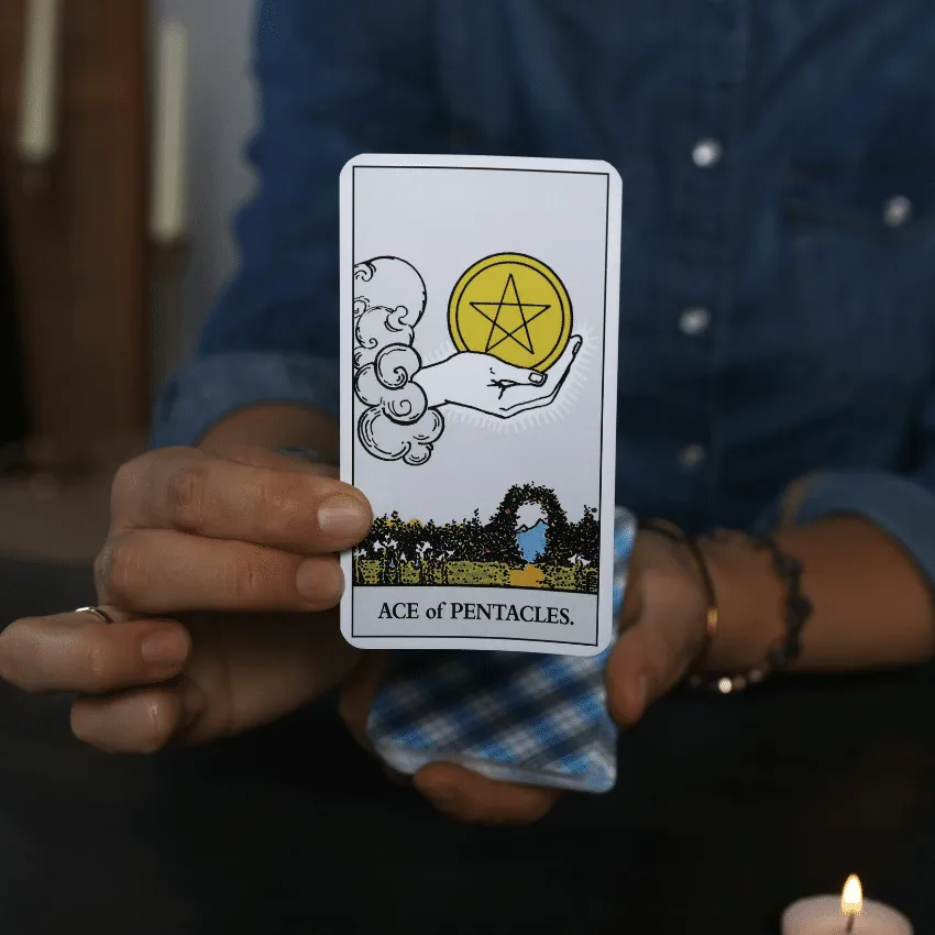 You Pulled the Ace of Pentacles Tarot Card – Now What?